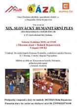 19. slovácký humanitární ples 2018